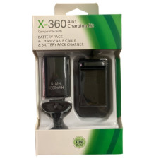 Kit de Batería Para Control De Xbox 360 3en1