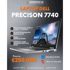 Laptop DELL Precision 7740