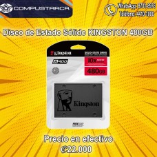 Disco De Estado Solido kingston 480GB A400