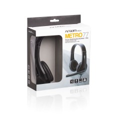Audifonos Con Microfono Argom Metro 77  Arg-Hs-007