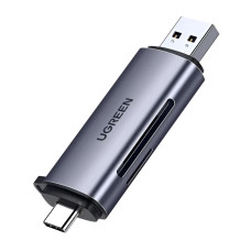 Lector de Tarjetas UGREEN SD/ Micro SD a USB y USB C