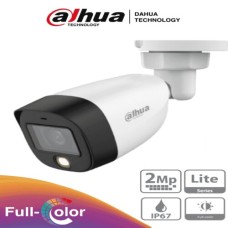 CÁMARA BULLET DAHUA HD 2MP FULL-COLOR IP67 - DH-HAC-HFW1209CN-LED