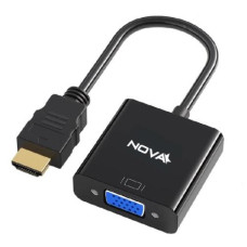 Adaptador Nova (FAA321VV002C) HDMI a VGA 0.15m Negro