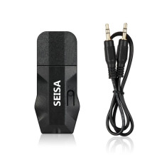 Convertidor De Bluetooth A 3.5 Auxiliar Para Auto /Equipo De Sonido BLS-BT02