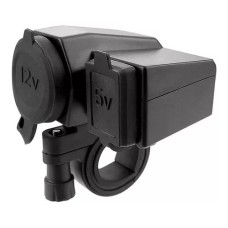 Cargador USB y Cigarrera para Motocicleta HBX-01