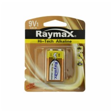 Bateria Cuadrada 9v Raymax Alkalina 