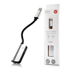 Convertidor de Lightning (iPhone) a 3.5mm y Carga