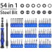 Juego de destornilladores 48 en 1, puntas magnéticas intercambiables