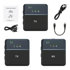 Micrófono solapero inalámbrico IP y Tipo C Micrófono solapero inalámbrico IP y Tipo C