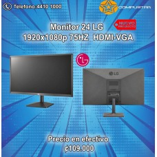 Monitor 24 LG 24mk430h-b IPS 1920x1080p 75HZ 5ms HDMI - VGA