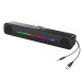Parlante para PC o Laptop RGB por USB + 3.5 E-1407