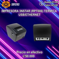 IMPRESORA 3NSTAR (RPT006) TERMICA USB/ETHERNET