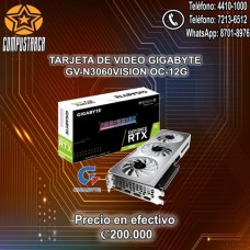 Tarjeta de Video GIGABYTE GV-N3060VISION OC-12G