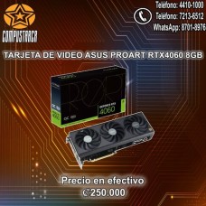 Tarjeta de Video ASUS PROART RTX4060 8GB