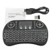 Mini Teclado Smart Tv  2.4ghz Con Luz 