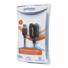 Extension Usb De 10mts Punta Activa Manhattan 150248