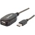 Extension Usb De 10mts Punta Activa Manhattan 150248