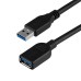 Extension Usb 3.0 Argom Macho A Hembra Arg-Cb-0046