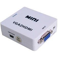 Convertidor de VGA  a HDMI Con Alimentación