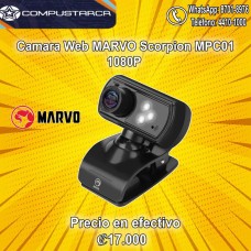 Web Cam MARVO Mpc01 USB 1080p 